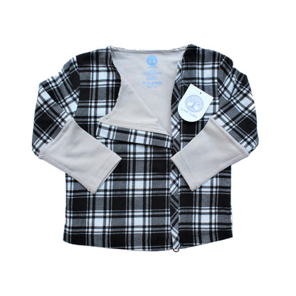 PLAID JACKET OUTERWEAR